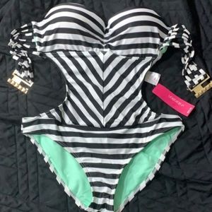 Womens One Piece Xhilaration Swimsuit